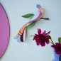 oiseau de paradis decoratif carton recycle studio roof bisa