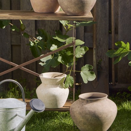 Vase artisanal terre cuite IB Laursen HERA