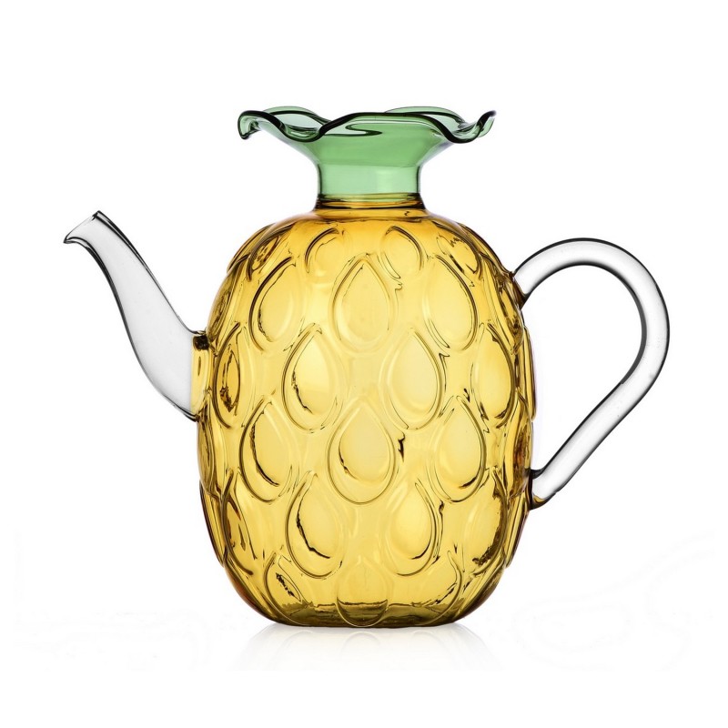 Theiere verre design ananas Ichendorf Milano Pineapple