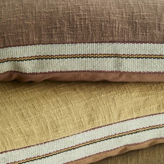 galette de chaise coton uni reversible rouge bordeaux madam stoltz