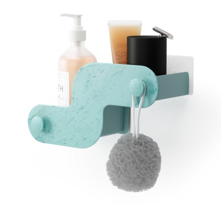 Etagere de douche design ventouse Umbra Nami set de 2