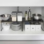 Etagere a poser rangement plan de travail acier design Yamazaki Tower