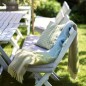 Plaid design couleurs laine agneau Klippan Aurora