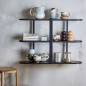 Etagère murale design bois Bloomingville Vicente Etagère murale design bois Bloomingville Vicente