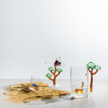 Carafe verre Baobab Girafe Ichendorf Milano Savannah