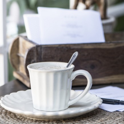 Tasse grès côtelé IB Laursen MYNTE