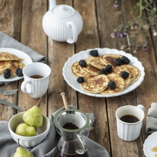 mug gres blanc classique ib laursen