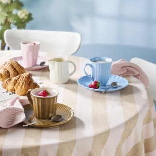 Tasse cotelee gres couleur IB Laursen