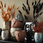 madam stoltz pot a cactus gres visage vert clair HY15321-10-G