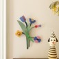 Bouquet fleurs murale carton Studio Roof Daisy Belle Bouquet fleurs murale carton Studio Roof Daisy Belle