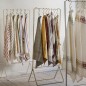 Portant a vetements metal laiton Madam Stoltz