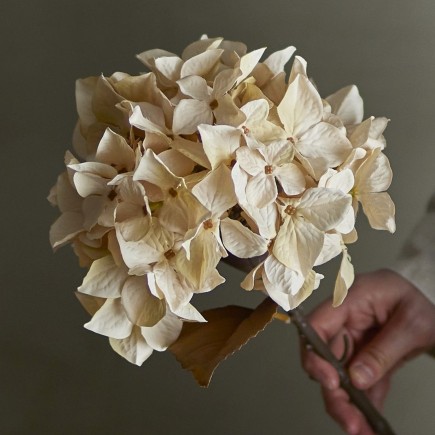 hortensia artificiel blanc bloomingville
