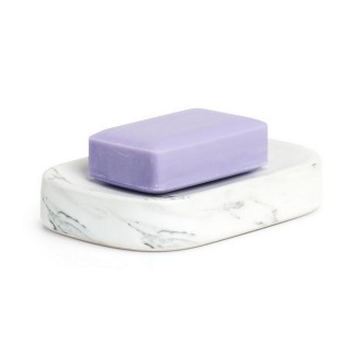Porte savon ceramique marbre Zeller
