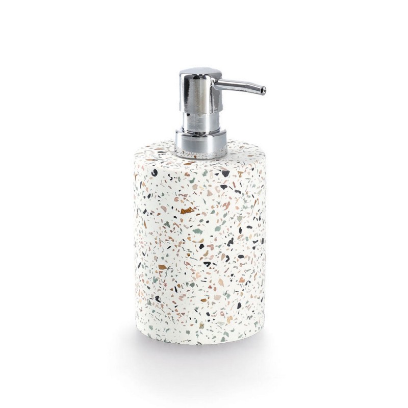 Pompe a savon terrazzo beton design Zeller