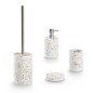 Gobelet brosses à dents béton terrazzo Zeller