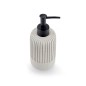Pompe a savon design beton ciment gris Zeller