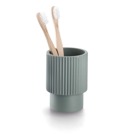 Gobelet brosses a dents design vert  Zeller