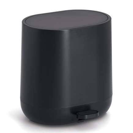 Poubelle de salle de bains a pedale design Zeller 6 litres