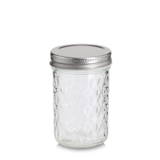 Bocal de conservation verre metal Zeller 250 ml