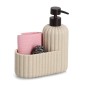 Pompe a savon porte eponge cuisine design Zeller