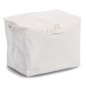 Boite textile rangement fermeture eclair Zeller