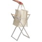 Panier a linge amovible metal bois Zeller