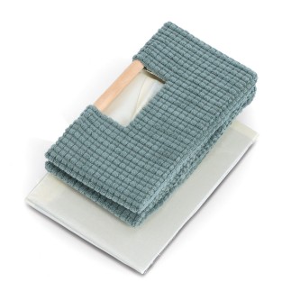 Panier de rangement decoratif coton bois Zeller