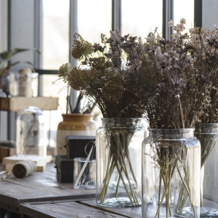 Vase droit verre IB Laursen