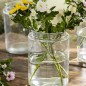 ib laursen vase droit verre transparent