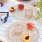 Verre a eau design bulle multicolores depareilles IB Laursen set de 4
