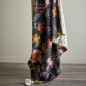 Plaid coton recyclé floral Bloomingville VIVIELLE Plaid coton recyclé floral Bloomingville VIVIELLE