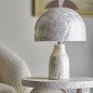 Lampe de table coquille nacre de capiz Bloomingville