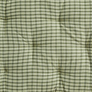 matelas de banc assise vert carreaux madam stoltz