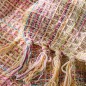 Plaid coton franges IB Laursen Plaid coton franges IB Laursen
