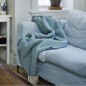 Plaid laine d'agneau brossée Klippan SORBET