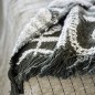 Plaid chic motif reversible coton recycle Madam Stoltz