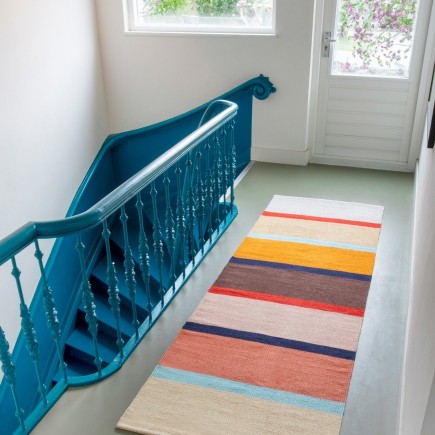tapis de couloir multicolore remember zaza