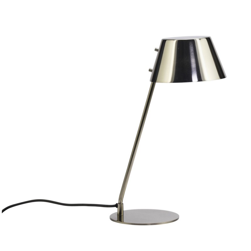 Lampe de bureau metal argent Madam Stoltz