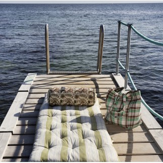 Matelas de sol coton rayures Madam Stoltz