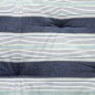 Matelas de sol d assise raye coton couleur Madam Stoltz