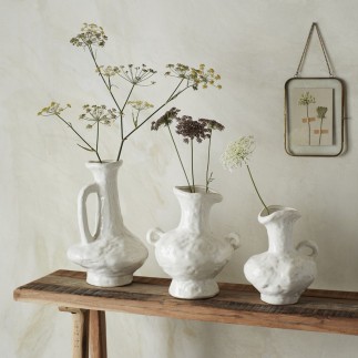 Vase artisanal irregulier gres Madam Stoltz