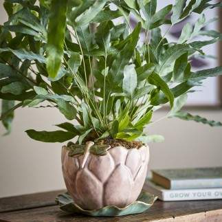 Pot de fleurs grès libellule Bloomingville Jaylee