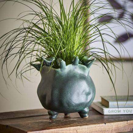 Cache pot fleurs oiseaux sculptures Bloomingville Charlize
