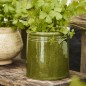 Pot de fleur ceramique artisanale vert IB Laursen