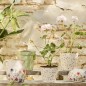 Cache pot ceramique motif petites fleurs IB Laursen