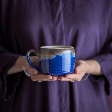 Mugs grès artisanal Bloomingville Sheen set de 4