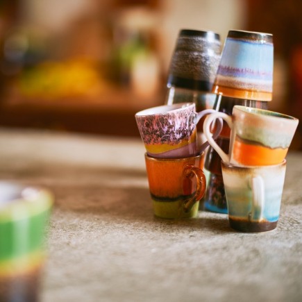 tasse a espresso hk living retro set de 4