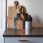 Poignée de porte meuble bois rotin Madam Stoltz Poignée de porte meuble bois rotin Madam Stoltz