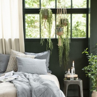 makramee für Pflanzen, natürliche Jute, Beige, Ib Laursen