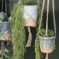 Makramee-Pflanzenhalter aus Naturjute von IB Laursen